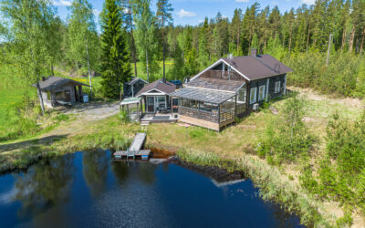 2h,kph, s, yläkerran tila, saunarak., savusauna Parkano Tervahaudantie 37